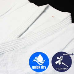 Dogi Aikido coton Seersucker Tozando « Made in Japan »