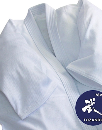 Dogi Aikido polyester Sashiko Kuh Tozando "Made in Japan"