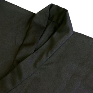 Super luxe dogi iaido polyester Tozando noir taille S