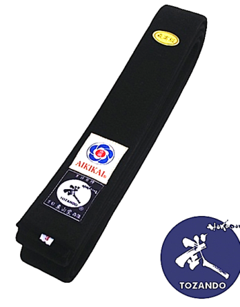 Luxe ceinture noire Aikido Bakusho Tozando Aikikai