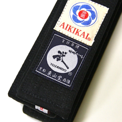 Luxe ceinture noire Aikido Bakusho Tozando Aikikai