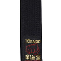 Luxe ceinture noire Karate Tokaido Soie BLH Grand Master