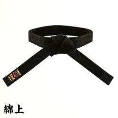 Ceinture noire Karate Tokaido Coton Yohachi BLC Champion