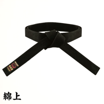 Ceinture noire Karate Tokaido Coton Yohachi BLC Champion 0