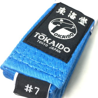 Ceinture bleu Karate Tokaido
