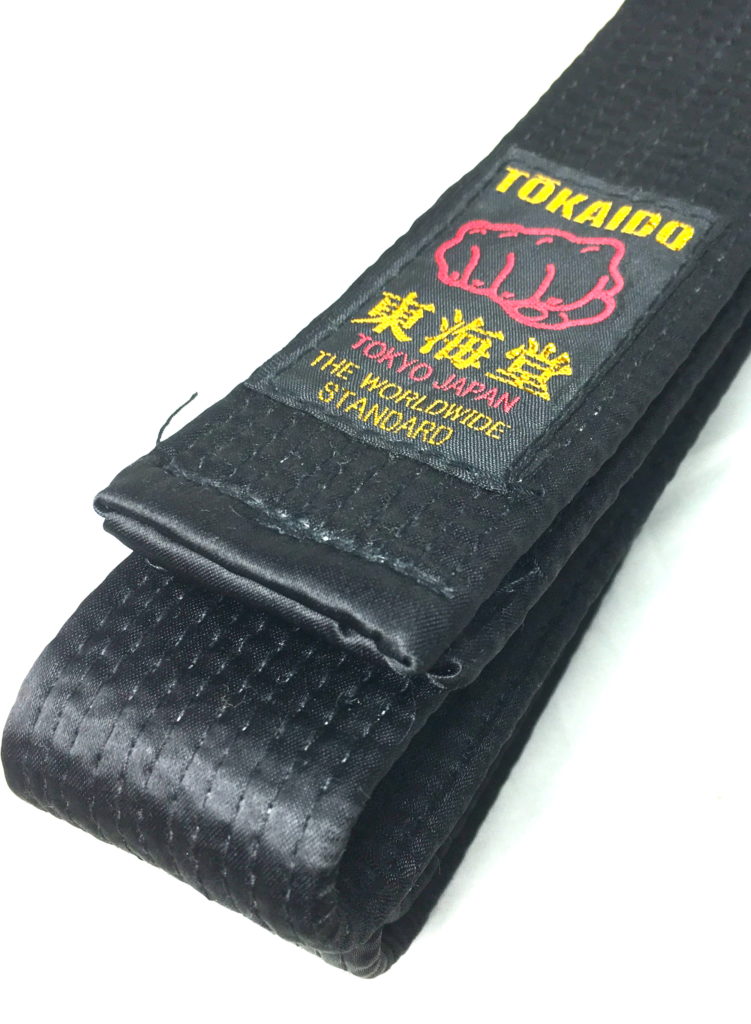 Ceinture noire Karate Satin Tokaido BLS Kobushi Taille 5 (280cm)
