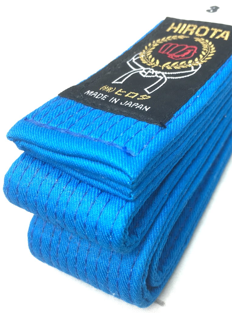 Ceinture bleu Karate Hirota Kumite Taille 3 (250cm)