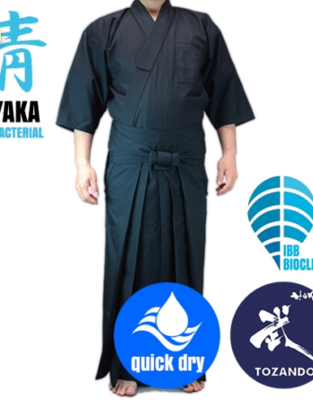 Luxe Set iaidogi dogi & hakama iaido Bio clean Antibactérien "Sayaka" Tozando