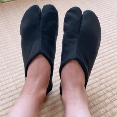 Chaussure Tabi Jikatabi Matsuri No Ato noir 27cm
