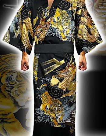 Kimono japonais Ryu Vs Tora homme