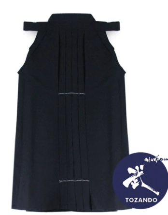 Luxe hakama iaido polyester noir taille 25 Tozando
