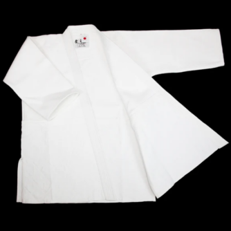 Luxe Veste Aikido Gi coton blanchi Sashiko Double épaisseur [ Do] Tozando Taille 4-2