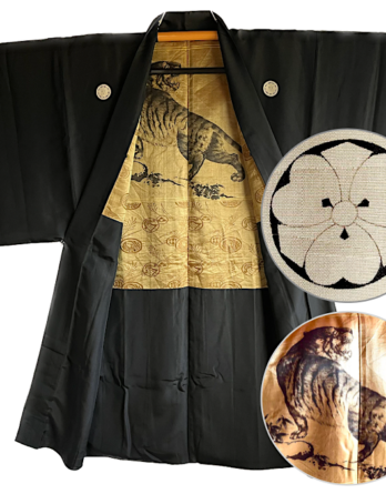 Antique Haori Tora Oeil du Tigre homme