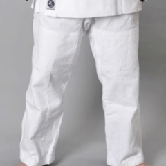 Pantalon Aikido coton blanchi Sashiko RYO Tozando