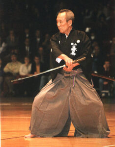 Haruna Matsuo sensei (1925-2002), 8e dan hanshi.