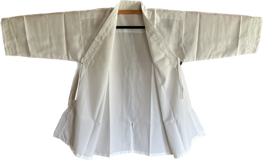 Dogi Iaido polyester blanc Toray Tetrex® Tozando Taille 4