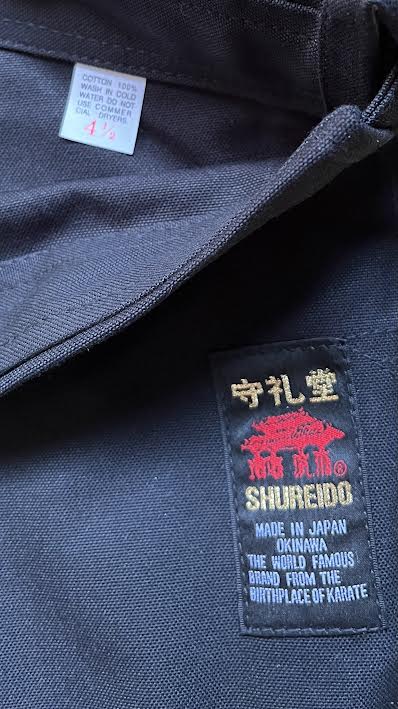 Pantalon Ninjutsu Shureido KB-10 noir coton taille 4.5 (175cm)