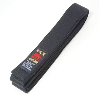 Ceinture noire Karate Shureido BU Taille 5.5 (300cm)