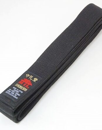 Ceinture noire Karate Shureido BS Taille 5.5 (300cm)