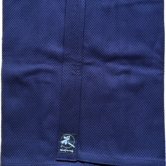 Kendogi Iro Dome coton bleu marine simple épaisseur Made in Japan 2