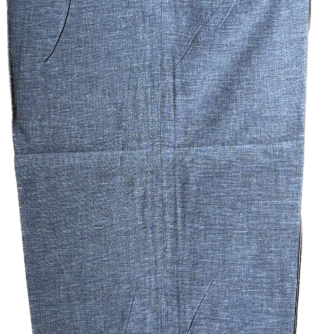pantalon de Samue traditionnnel japonais gris coton 2L homme Fait main