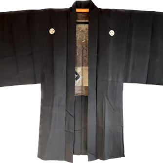 Antique Haori homme - Tomoe Montsuki - Ocha no Dogu2