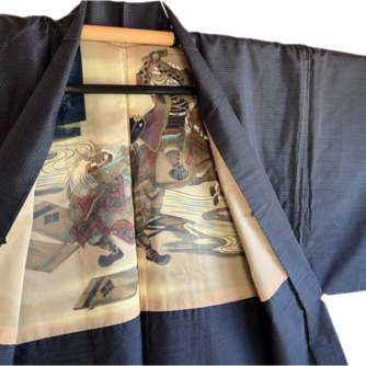 Antique Haori samourai Takeda Shingen VS Uesugi Kenshin1