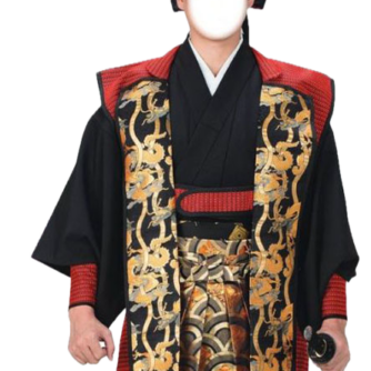JinBaori Samourai O Ryu | Haori japonais Samourai Made in Japan2