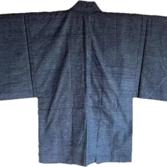 Antique-Haori-soie-Tsumugi-La-vague-japonaise-Nami-Hokusai16