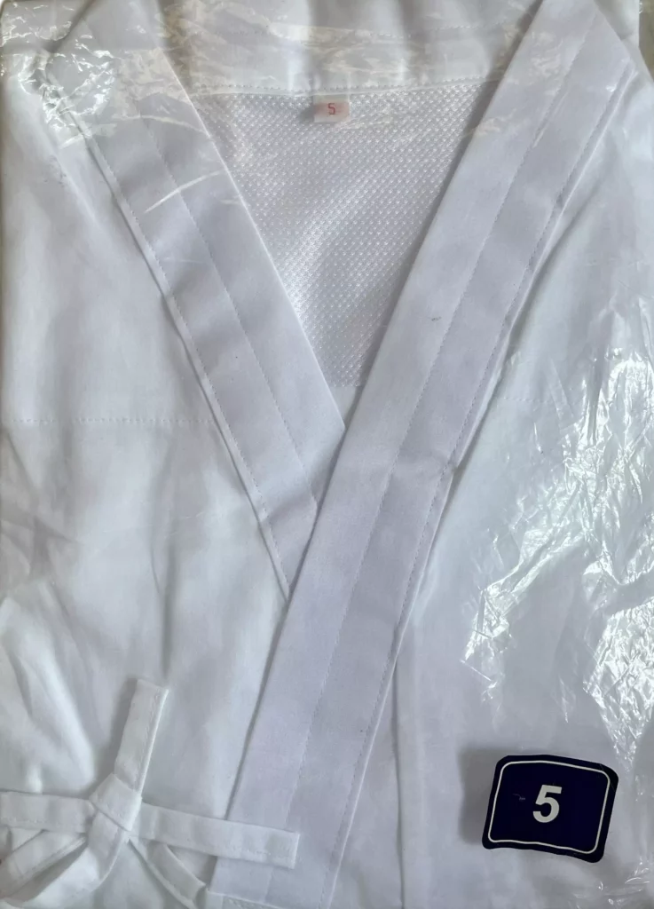 Juban Kendo coton blanchi Taille 5
