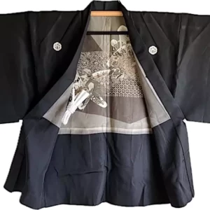 Haori Traditionnel homme en Soie – Busho no Ikusa