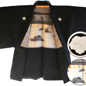 Haori Japonais Homme – Jardin Zen du Temple Ryoanji Kyoto