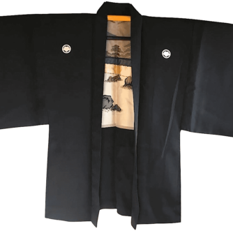 Haori Japonais Homme - Jardin Zen du Temple Ryoanji Kyoto3