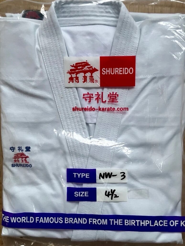 Karategi Shureido NW-3 New Wave 3 – Taille 4.5 (175 cm) avec logo brodé